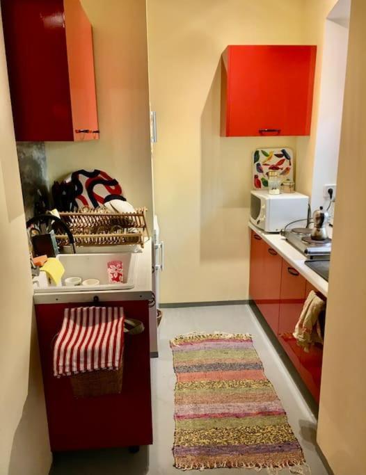 Vintage Studio Apartment, Garden And Free Parking 부다페스트 외부 사진
