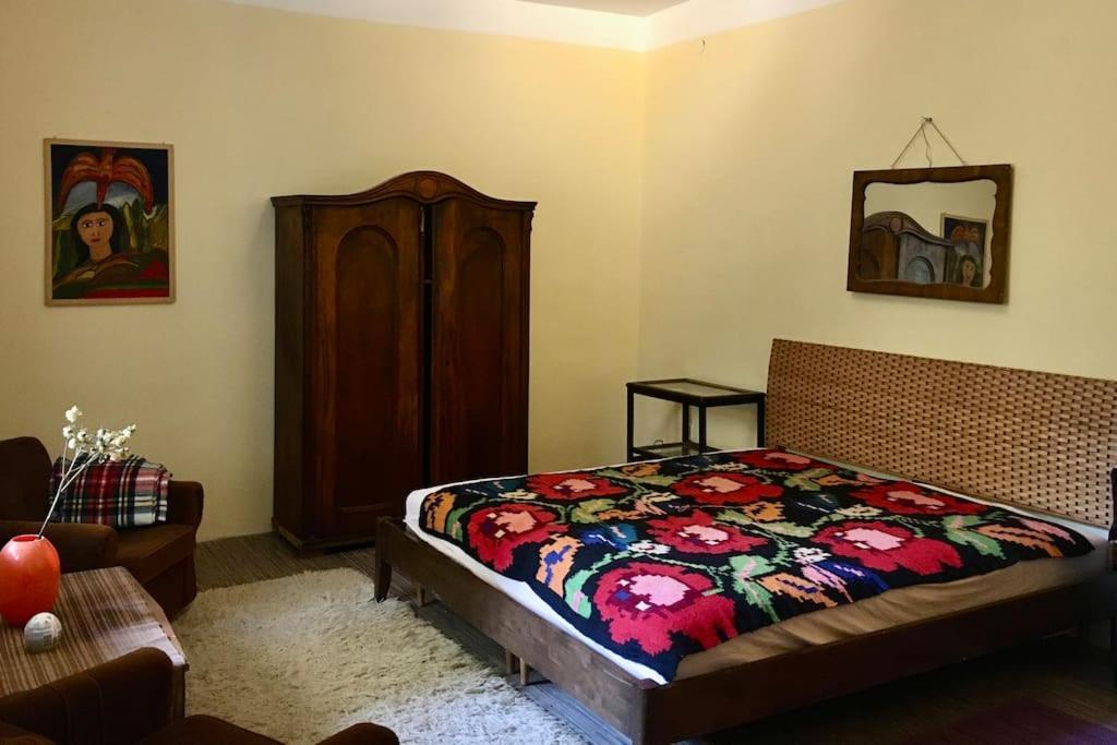 Vintage Studio Apartment, Garden And Free Parking 부다페스트 외부 사진